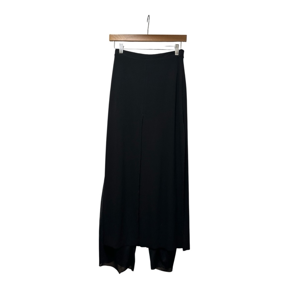 Zara Asymmetrical Black Skirt